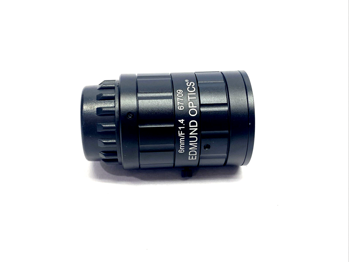 Edmund Optics LEC-67709 Lens 6mm Focal F/1.4-16 Aperture M34.5 x