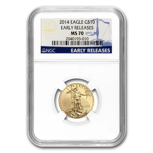 2014 1/4 oz American Gold Eagle MS-70 NGC (Early Releases)