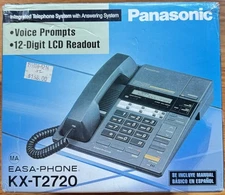 NEW Panasonic EASA PHONE KX- T2720 Corded Telephone w/ Answering Machine NOS MIB