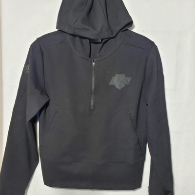 Los Angeles Kings Hoodie Womens Small Black NHL Hockey Authentic Pro Fanatics