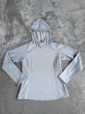 Columbia Hoodie Women's Sz M Gray Pullover Sweatshirt Sweater Lightweight Active