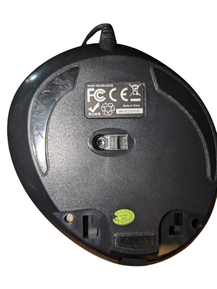 Delux Vertical Mouse Carpal Tunnel Black USB Wired - Image 3 of 3