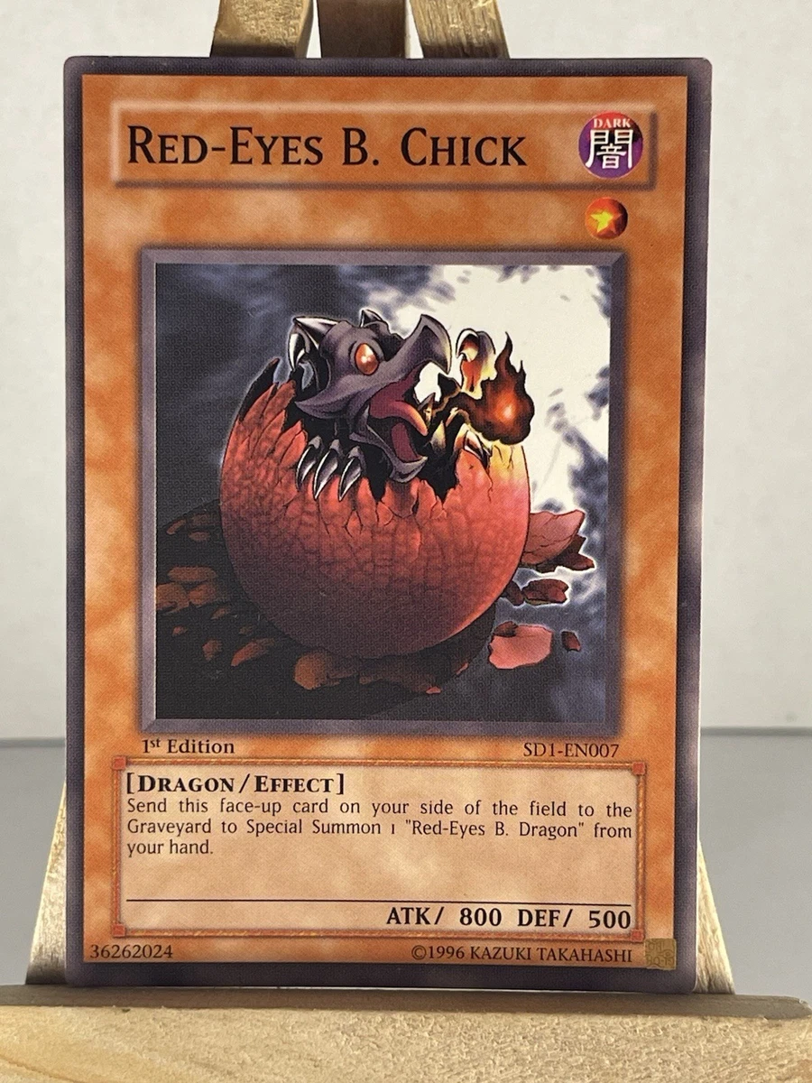 超美品　遊戯王　RED-EYES B.CHICK 英語 Yugioh Red Eyes B Chick for sale | eBay