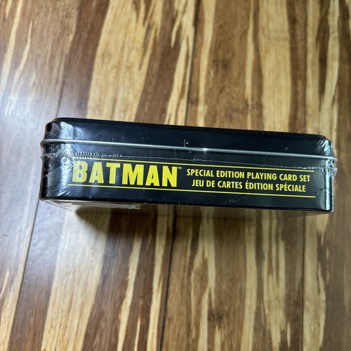 New Batman Playing Cards Tin - Special Edition Sealed - Picture 2 of 4