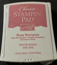 NEW Stampin Up ROSE ROMANCE Water Based Dye Ink Pad Stampin Pad Sealed