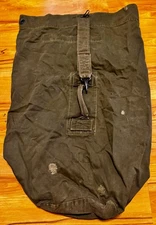 Original WWII U.S. Army Duffel Bag BOYT 45 – M1945 Canvas Sea Bag – Named USGI