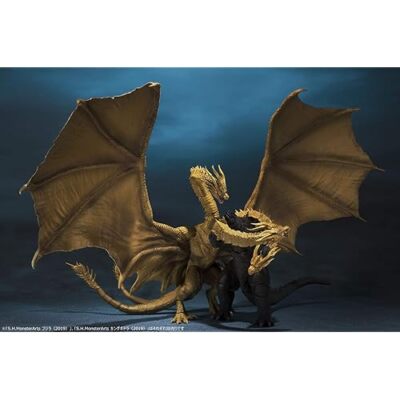 S.H. MonsterArts King Ghidorah 2019 KAIJU G Action Figure w