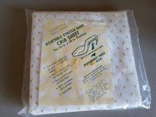 Vintage Fitted Crib Sheet TAILORED BABY INC 24 in. x 38 in.