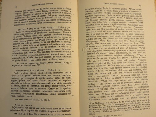 Symbole Der Alten Kirche Kleine Texte 17/18 Hans Lietzmann (pamphlet, 1961) - Picture 2 of 6