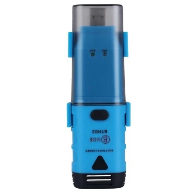 AIDETEK BSIDE BTH02 Waterproof Two Channel Temperature Humidity Dew Point Data Logger