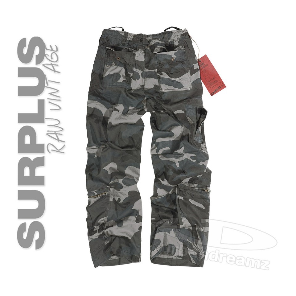 SURPLUS™ Raw Vintage★ AIRBORNE/ FATIGUES/ TREKKING Cargo Hose US