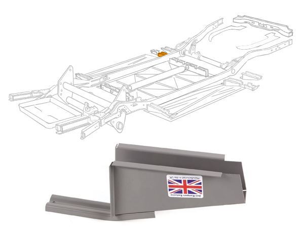 Preservation Parts Rear Offside Right Outrigger Vw T2 Bay 1967 - 1979 211703120A
