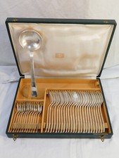 CHRISTOFLE ALFENIDE Menagere 37 pieces ART DECO en metal argenté