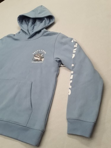Salty Crew shark Hot Rod Boys Youth Hood Fleece Sweatshirt Pullover MEDIUM - Picture 4 of 12