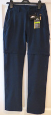 Image of BNWT - Trespass Trousers Size XXS - Women's Walking Convertible - Navy - Eadie