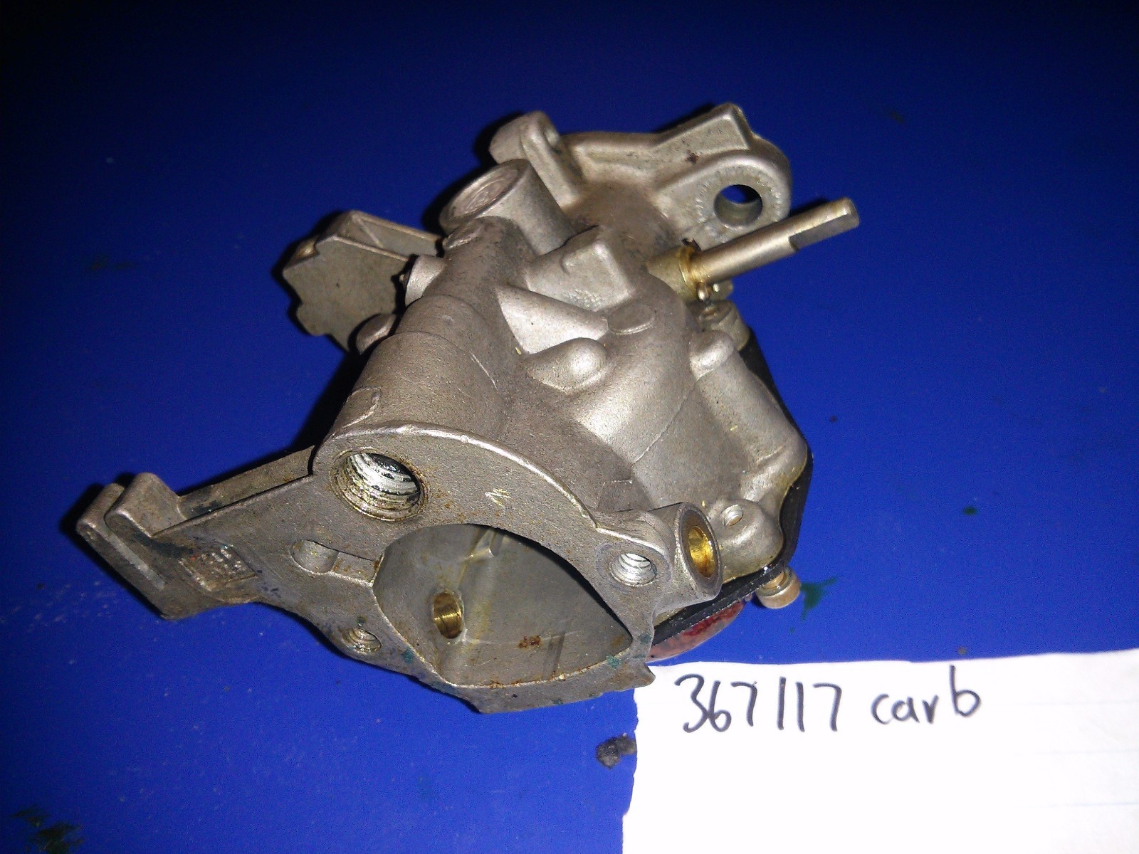 367117 carburetor evinrude 10hp / johnson outboard motor parts = eBay