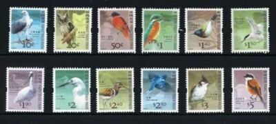 Hong Kong 2006 Bird Definitive stamps set
