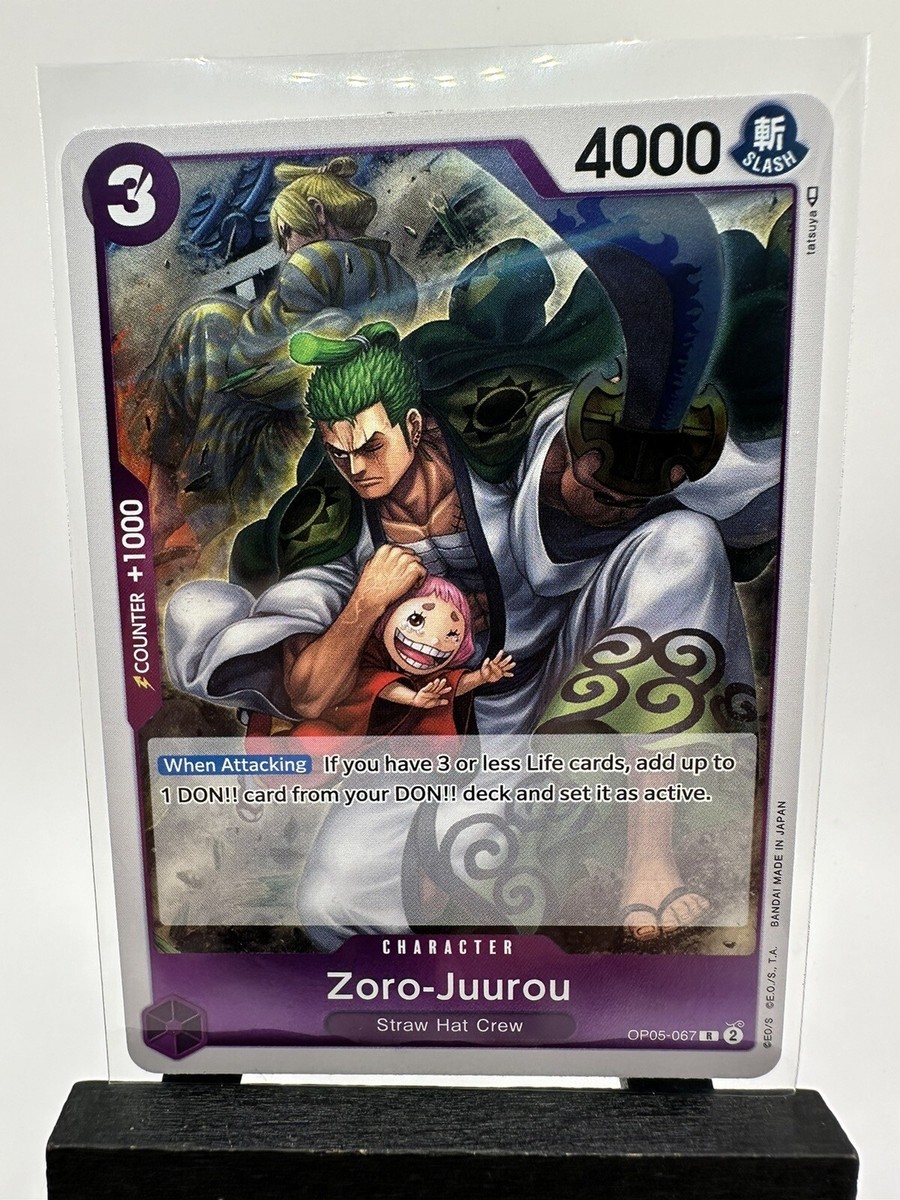 Zoro-Juurou OP05-067 R Awakening of the New Era English OP05 ONE