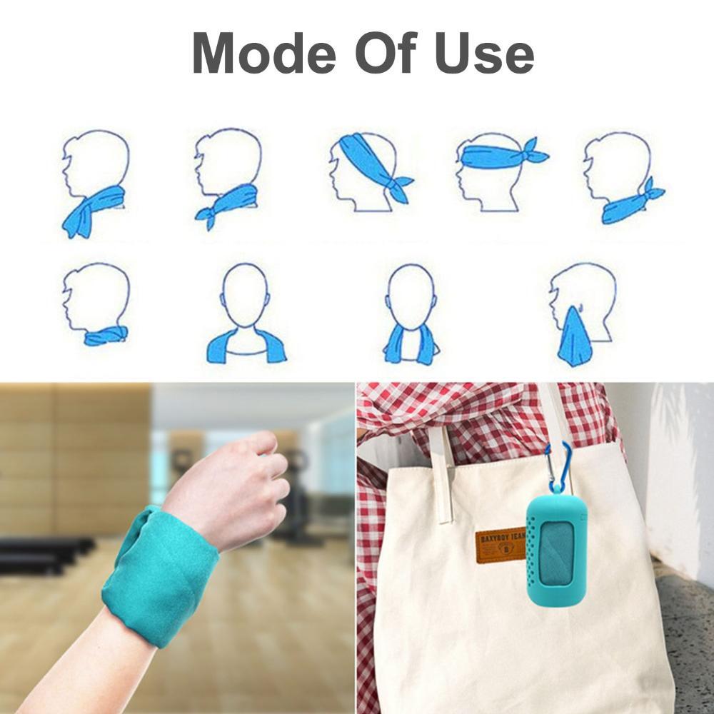 Travel Sports Portable Quick Drying Home Textile Washcloth Towel eBay