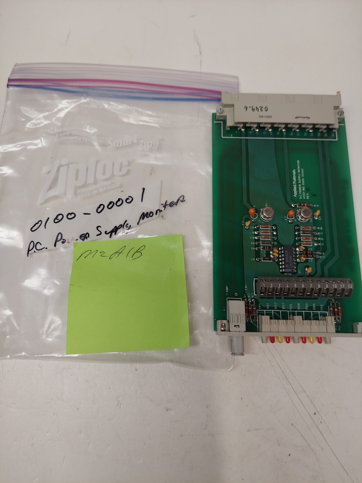 Applied Materials (AMAT) 0100-00001 PCB, DC POWER SUPPLY MONITOR