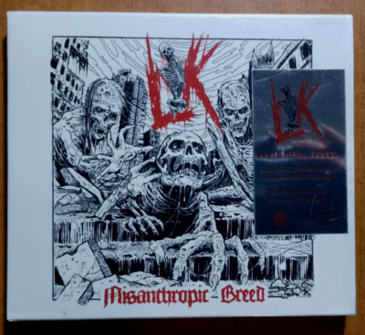 Lik - Misanthropic Breed Sweden Death Metal Braz Ed. Jewelcase +