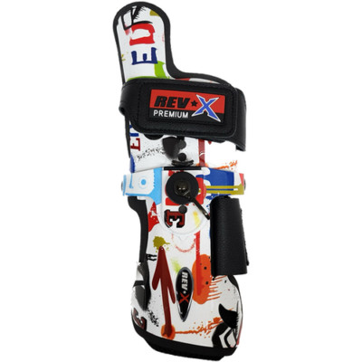 LORD FIELD REV-X Premium Bowling Wrist Protector, Right Cobra, Graphic, S