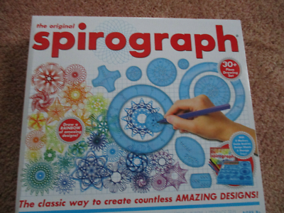 BRAND NEW Spirograph 30 Piece Design set by KaHootz Toys Hasbro