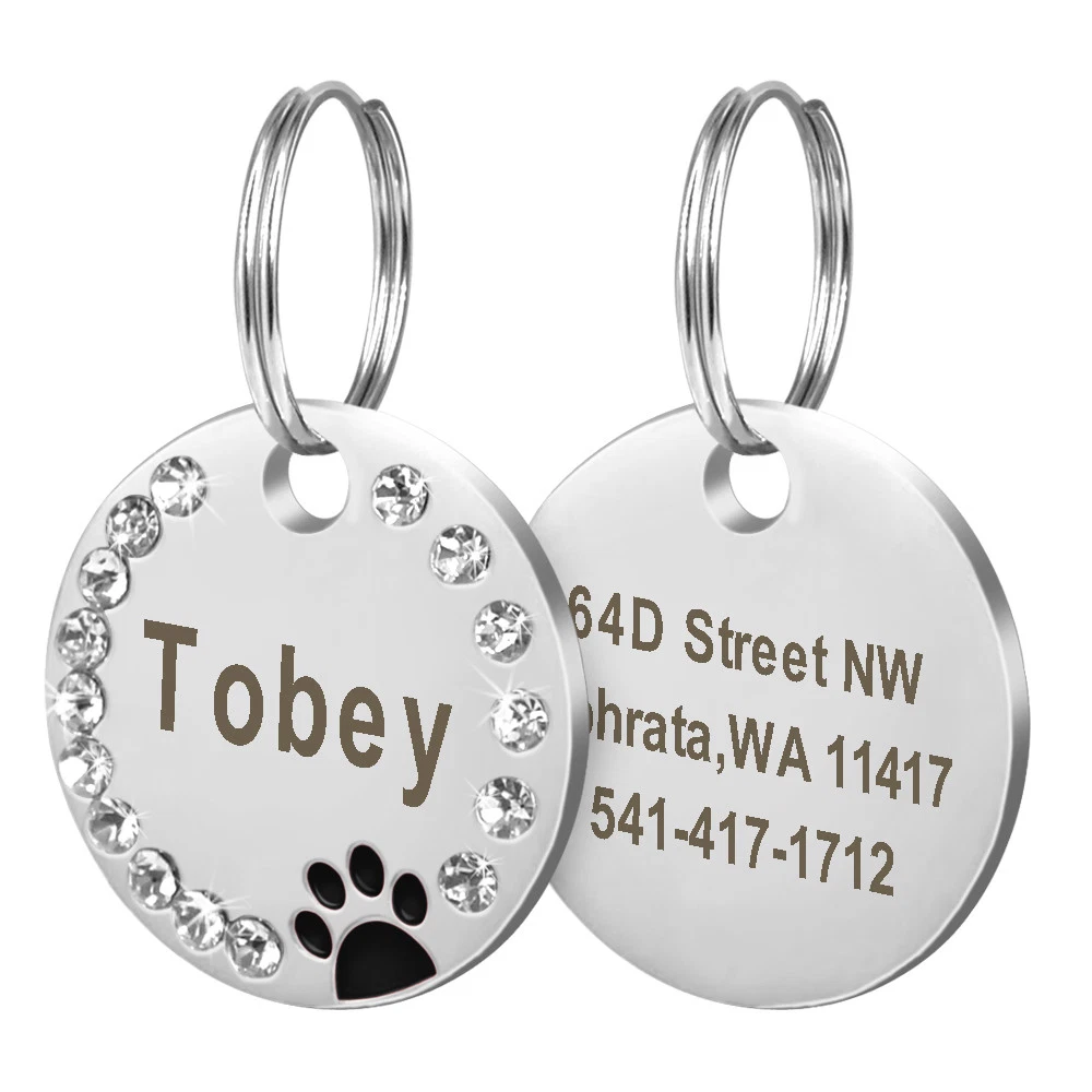 Dog Tag ~ Stainless ID Engraved