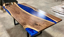 152cm x 76.2cm Resina Epossidica Caffè/Centro Tavolo Artigianato Masterpiece