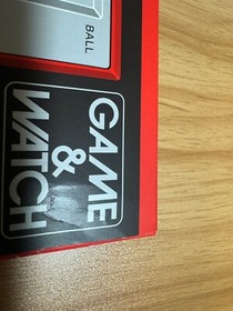 Nintendo Limited Game & Watch Ball With Box Club Nintendo Premium Game new