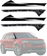 Windshield Pillar Trim Panel Molding Compatible with Ford Explorer 2011-2019 Rep