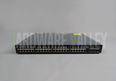 CISCO WS-C3650-48FS-L Cisco Catalyst 3650 48 Port Full PoE 4x1G Uplink LAN Base