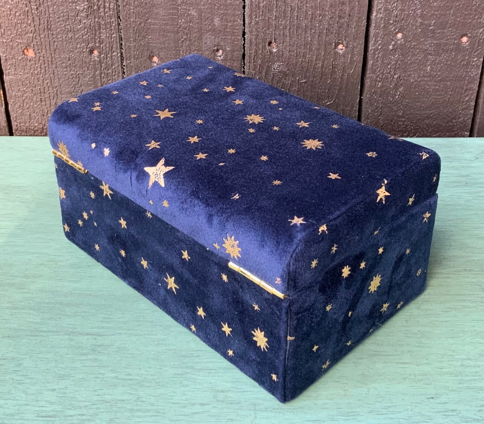 Pottery Barn Kids Navy Blue Harry Potter Keepsake Jewelry Box eBay