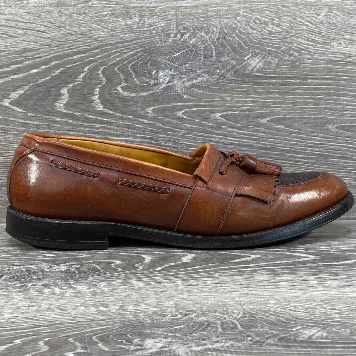 Allen Edmonds Mens Size 11 D Cody 1849 Brown Calfskin  display picture 1