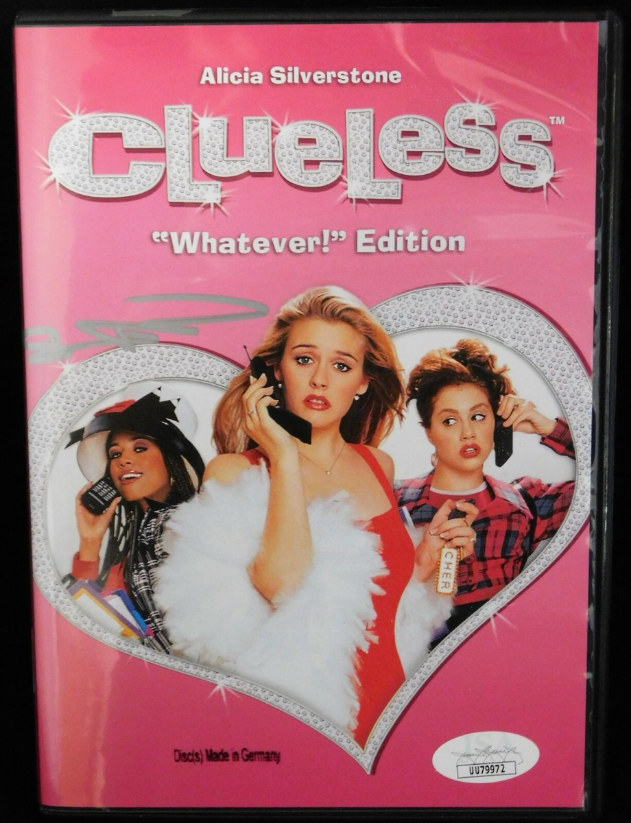 Stacey Dash Clueless Actress Signed DVD Cover JSA