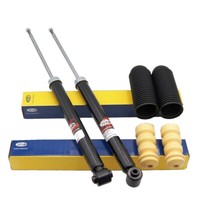 2X StoßDäMpfer Gasdruck Hinten + Staubschutzsatz Opel Corsa D Chevrolet Aveo