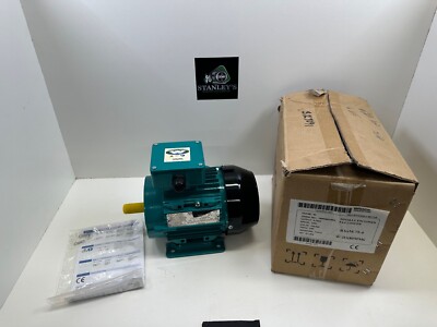 Brook Crompton BA6M.75-4 3/4 HP Motor 3 Ph 1200 RPM 230/460v New