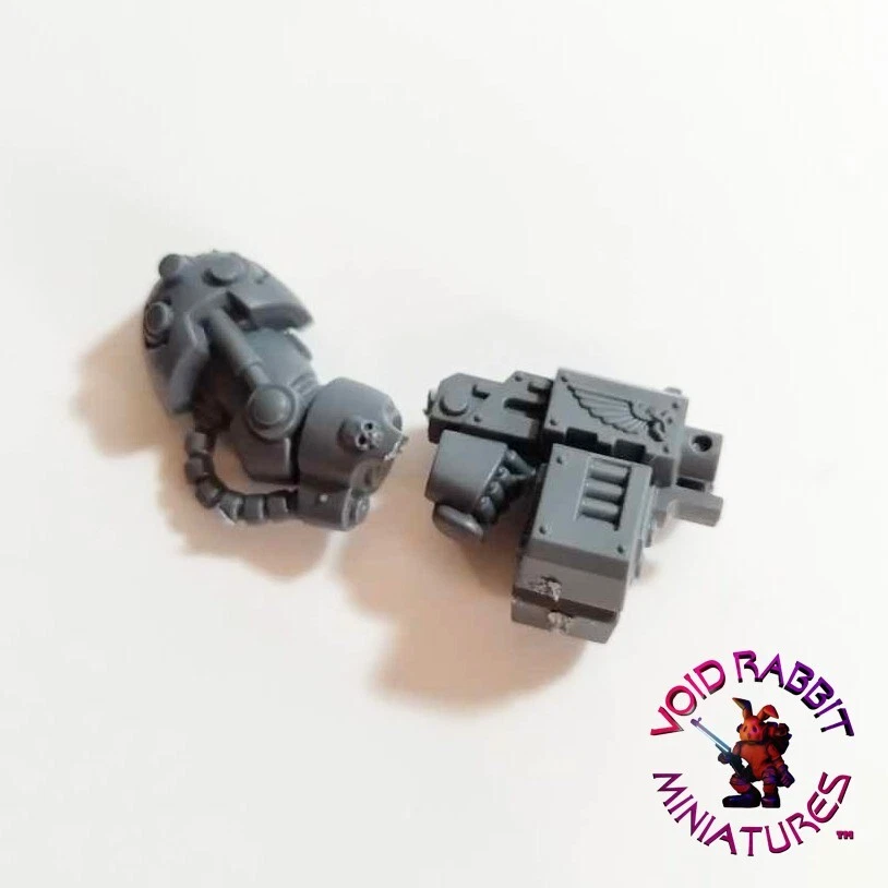 GAMES WORKSHOP Space Marine Terminator Squad Storm Bolter – Straight(ish) Arm, bits TQ122