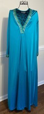 VANITY FAIR Gown Satin CAFTAN VINTAGE Housedress MUMU Loungewear MCM