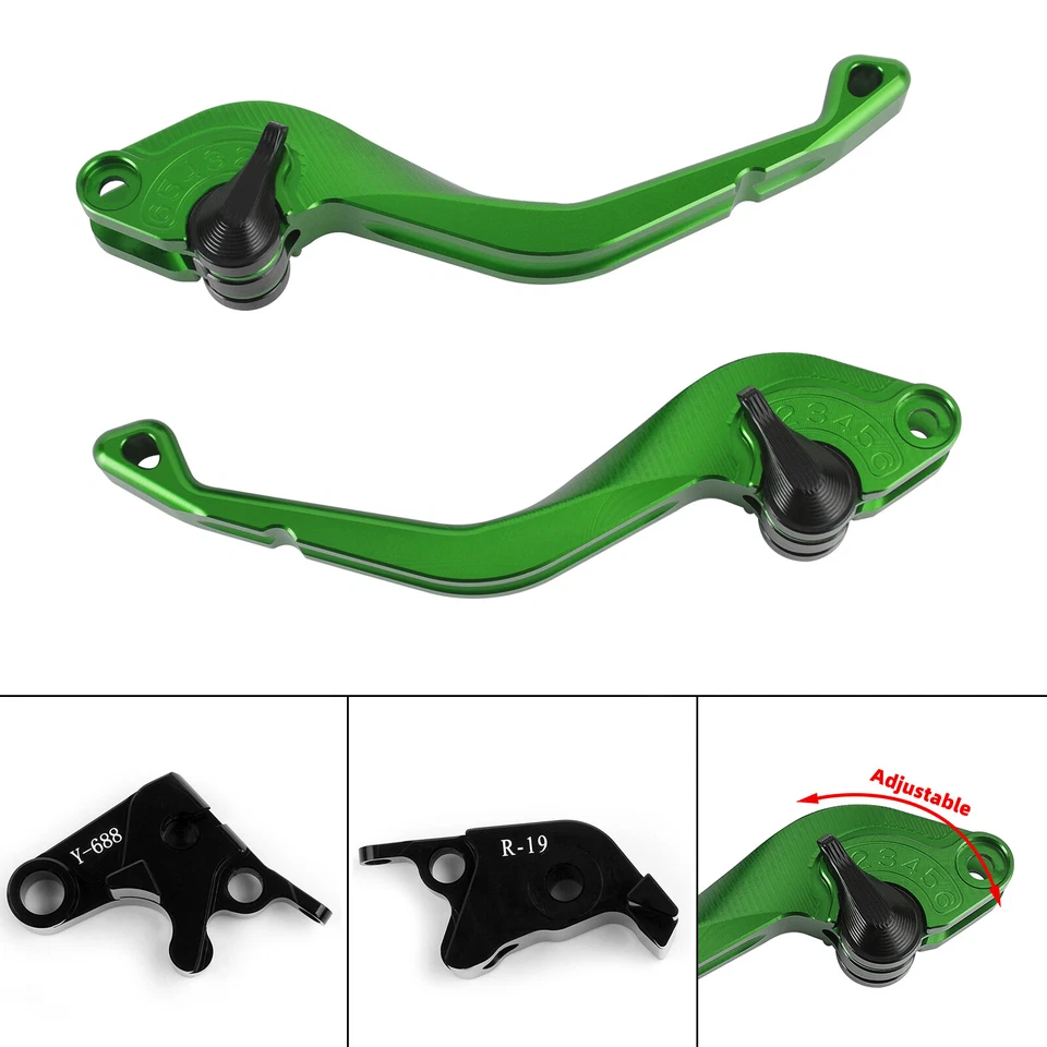CNC Short Clutch Brake Lever fit for Yamaha YZF R1 2009-2014 #3 - Imagem 2 de 4
