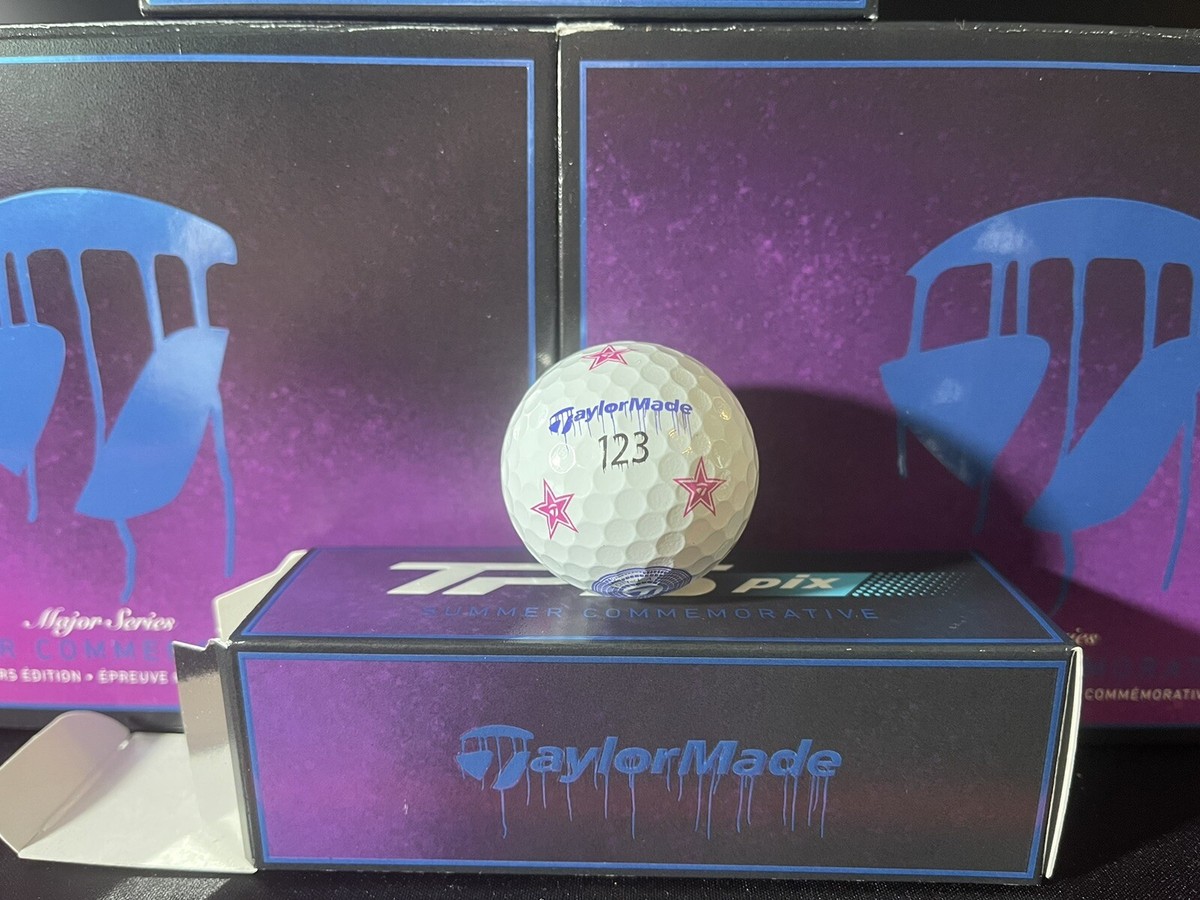 2023 Taylormade TP5 Pix Summer Commemorative 1 Single Ball