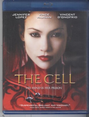 The Cell (2000 Blu-ray) Jennifer Lopez Vincent D'Onofrio Vince Vaughn Fantasy