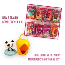 LPS Littlest Pet Shop Bobblehead McDonalds Happy Meal Toy 2009 Complete Set 2