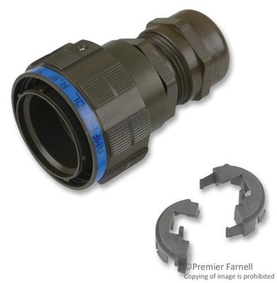 1pc Amphenol Socapex RJFTV6MG Modular Connector, Ip68, Rj45 Plug, 1 X 1 (Po