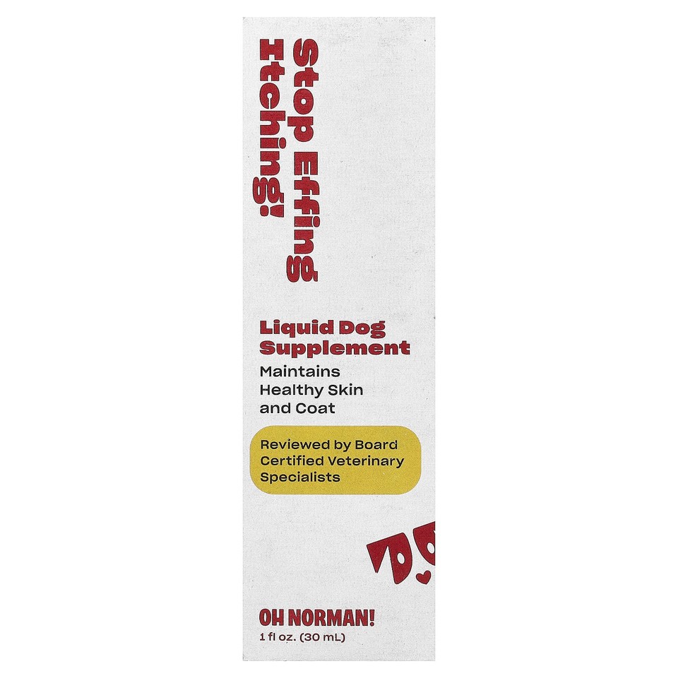 Stop Itching! Liquid Dog Supplement , 1 fl oz (30 m)