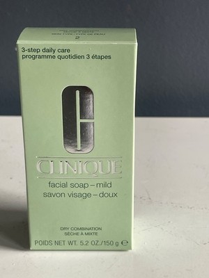 Clinique Facial Soap Mild Savon Visage-Doux Dry Combination Skin Type 2 5.2oz 15