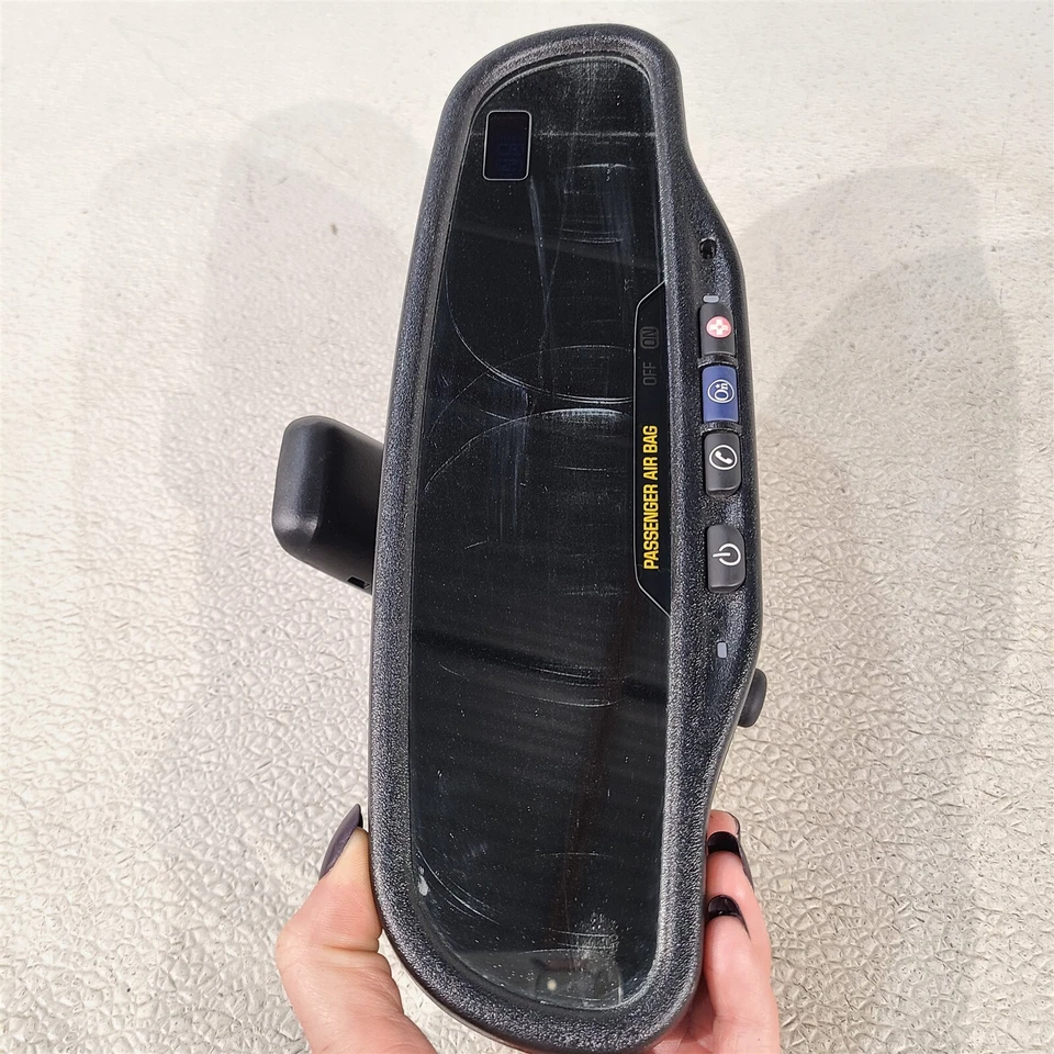 06-13 Corvette C6 Rear View Mirror Compass Map Lights On Star Aa7411 - Image 3 of 4