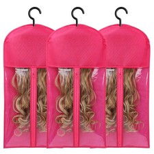 3PCS Hair Extension Holder Wig Storage for Multiple Wigs Holder Wig Bags5780