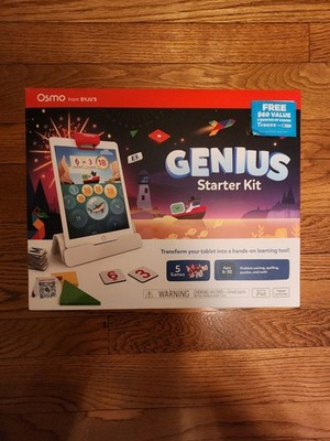 Osmo Genius Starter Kit for iPad - Educational Learning Games - Ages 6-10