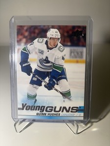 2019-20 UPPER DECK SERIES 1 QUINN HUGHES RC ROOKIE YG YOUNG GUNS CARD #249